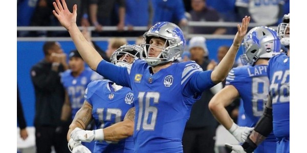 Jared Goff tackar Detroit Lions för att de erkänner hans förmåga